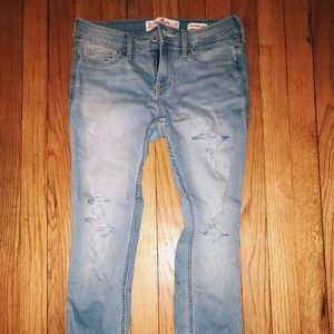 Hollister low rise super skinny jeans